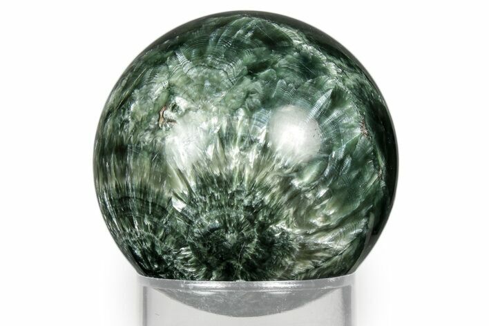 Polished Seraphinite Sphere - Siberia #352668